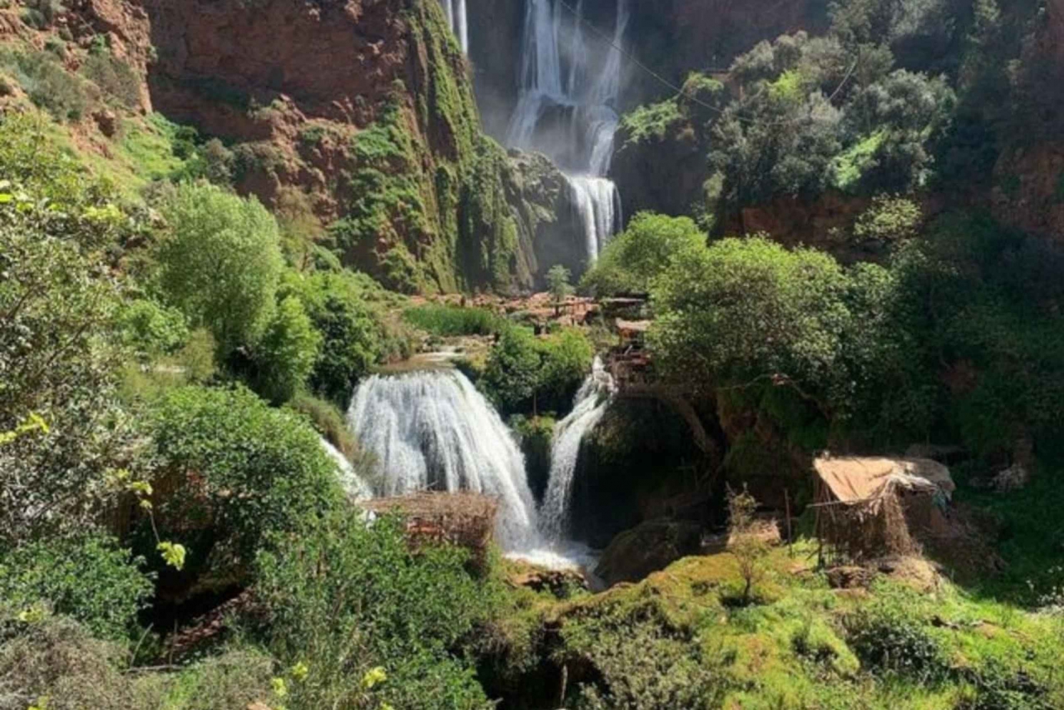 Marrakech: Ouzoud Falls, Guided Mountain Hike & Boat Tour