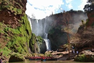 Marrakech: excursão guiada às cachoeiras de Ouzoud com passeio de barco