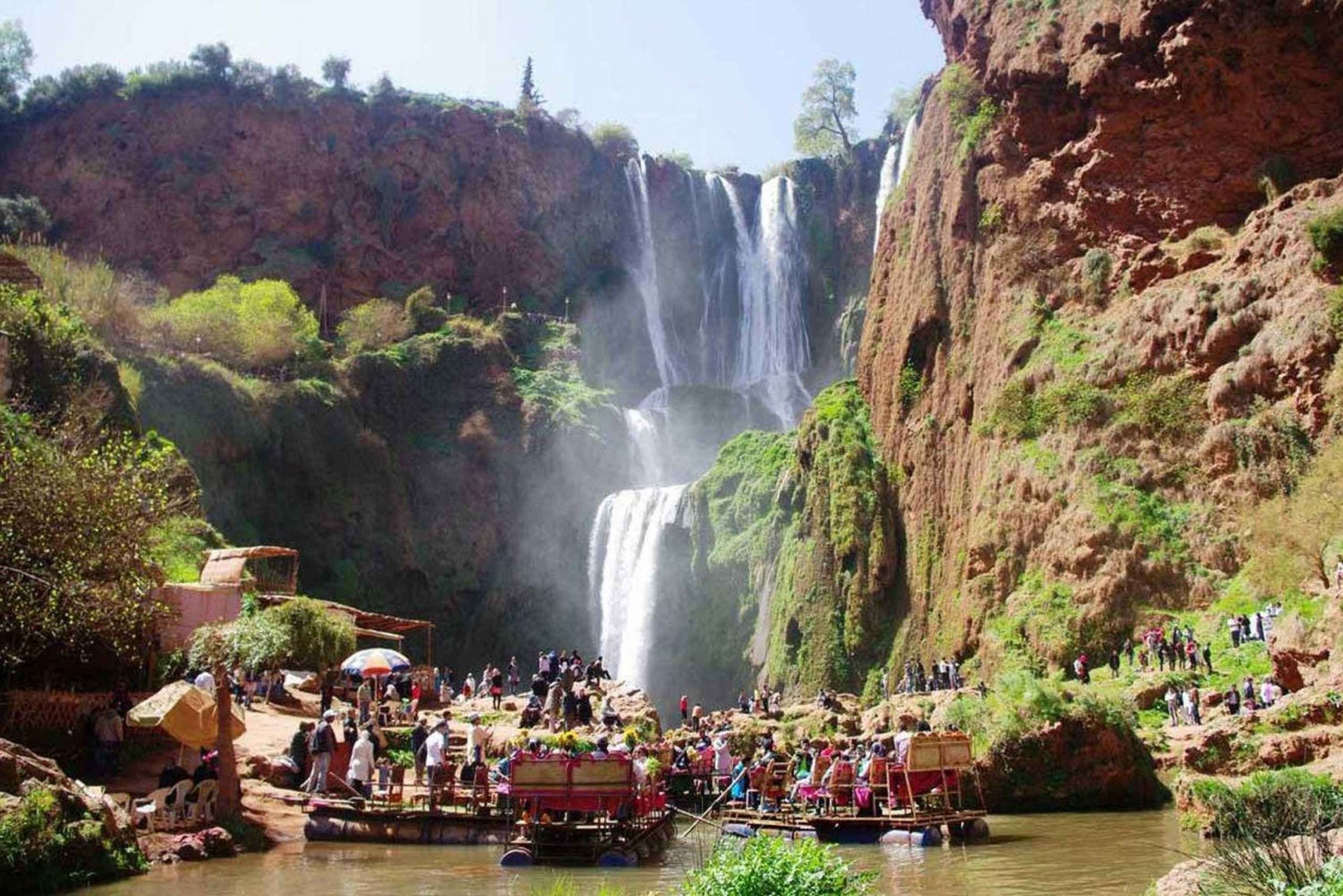 Marrakech: Ouzoud Waterfalls with Guide & Boat Full-Day Trip