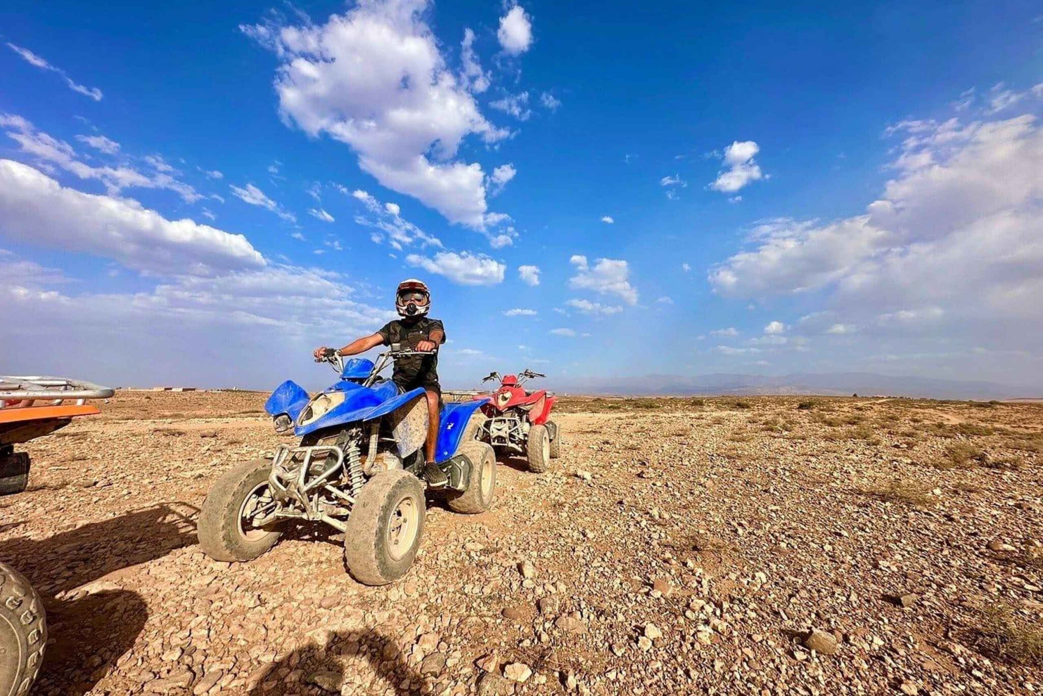 Marrakech : excursion d'une nuit dans le désert avec dîner, chameau et quad