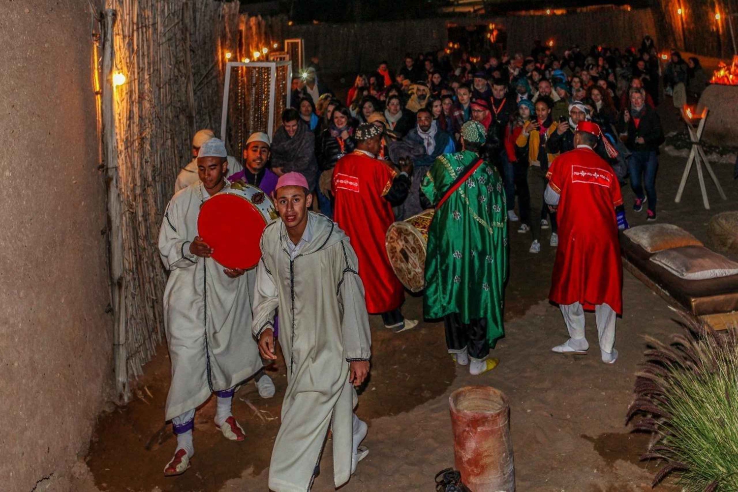 Marrakech : excursion d'une nuit dans le désert avec dîner, chameau et quad