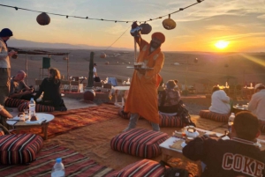 Marrakech : excursion d'une nuit dans le désert avec dîner, chameau et quad