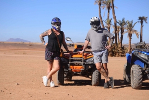 Marrakech: tur med firehjuling og kamel i palmelunden