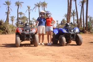 Marrakech: Palm Grove and Jbilat Desert Quad Bike Tour