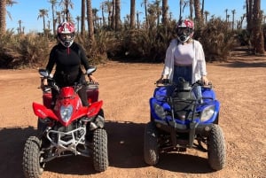 Marrakesz: Wycieczka quadem po gaju palmowym i pustyni Jbilat