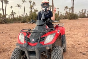 Marrakesz: Wycieczka quadem po gaju palmowym i pustyni Jbilat