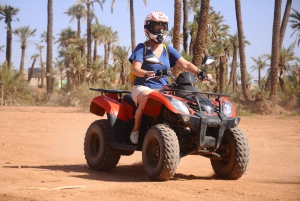 Marrakech: Palm Grove and Jbilat Desert Quad Bike Tour