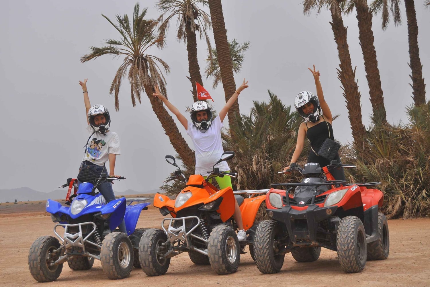 Marrakech : Excursion en quad dans la palmeraie