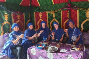 Marrakech palm grove: Sunset camel ride