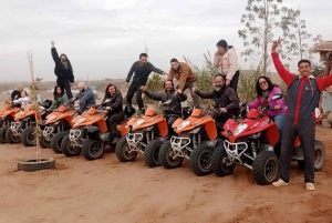 Odkryj palmowy gaj Marrakeszu na quadach