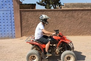 Marrakech: Palmeraie Quad Bike & Traditional Moroccan Spa