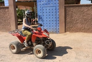 Marrakech: Palmeraie Quad Bike & traditionel marokkansk spa