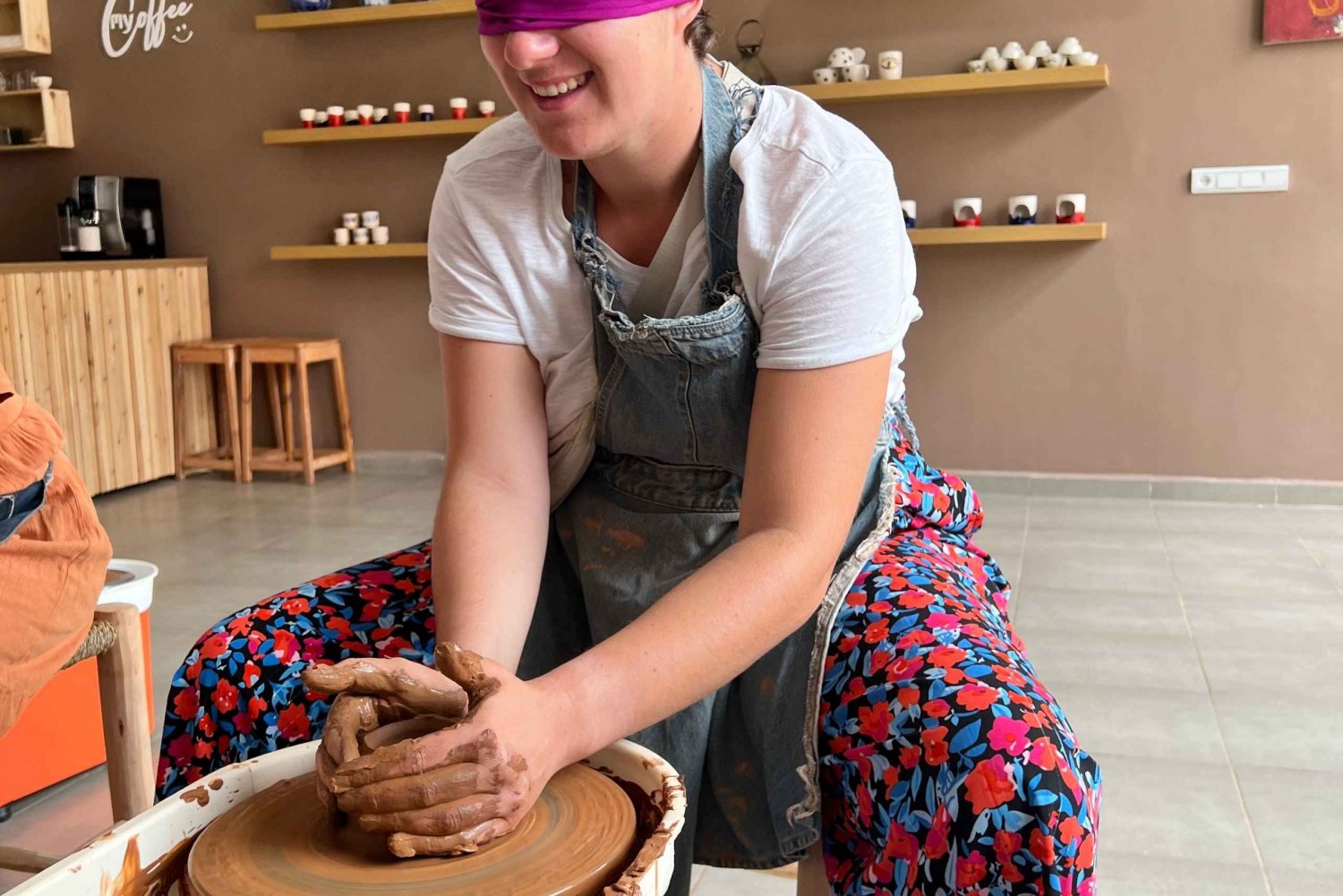 Marrakech: Keramikværksted med marokkansk te