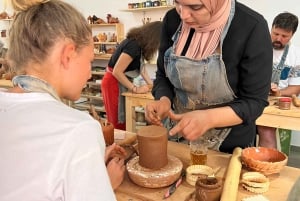 Marrakech: Laboratorio di ceramica con tè marocchino