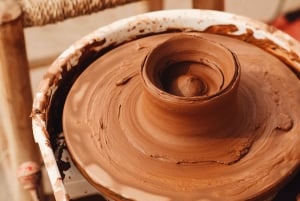 Marrakech: Keramikverkstad med marockanskt te