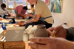 Marrakech : Atelier de poterie et thé marocain