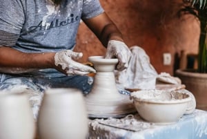 Marrakech: Taller de Alfarería con Té Marroquí