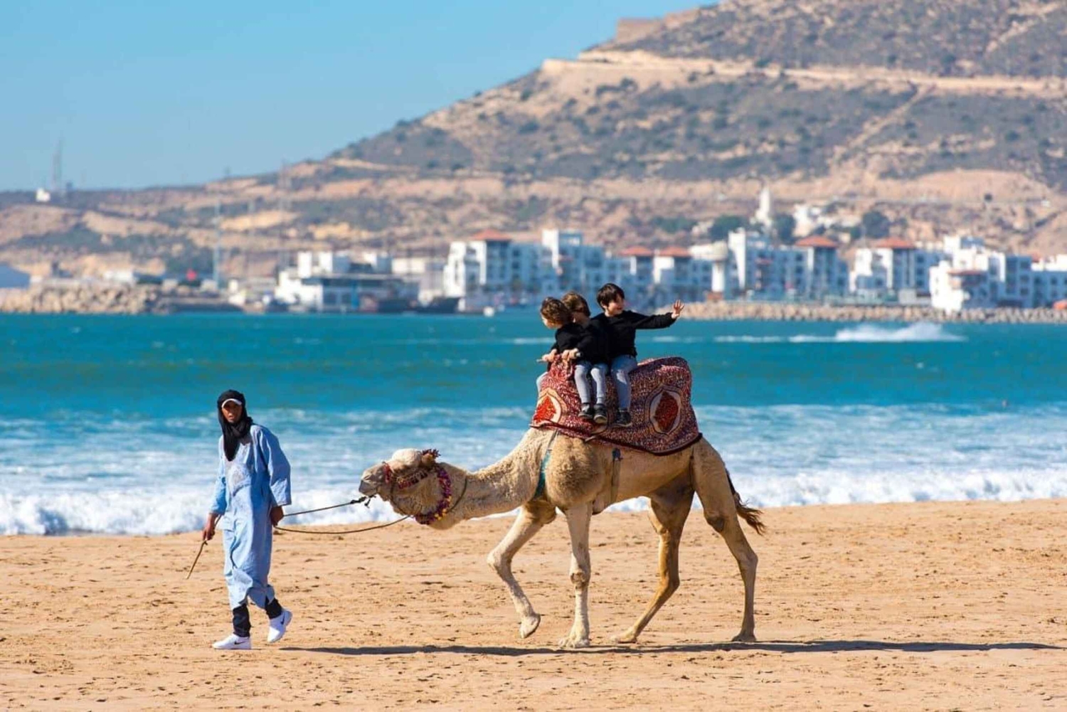 マラケシュ：アガディールとクロコダイルパークへのプライベート1日ツアー