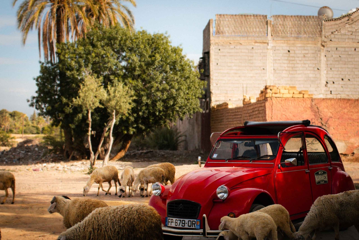 Marrakesh: privé Citroën 2CV-tour met chauffeur