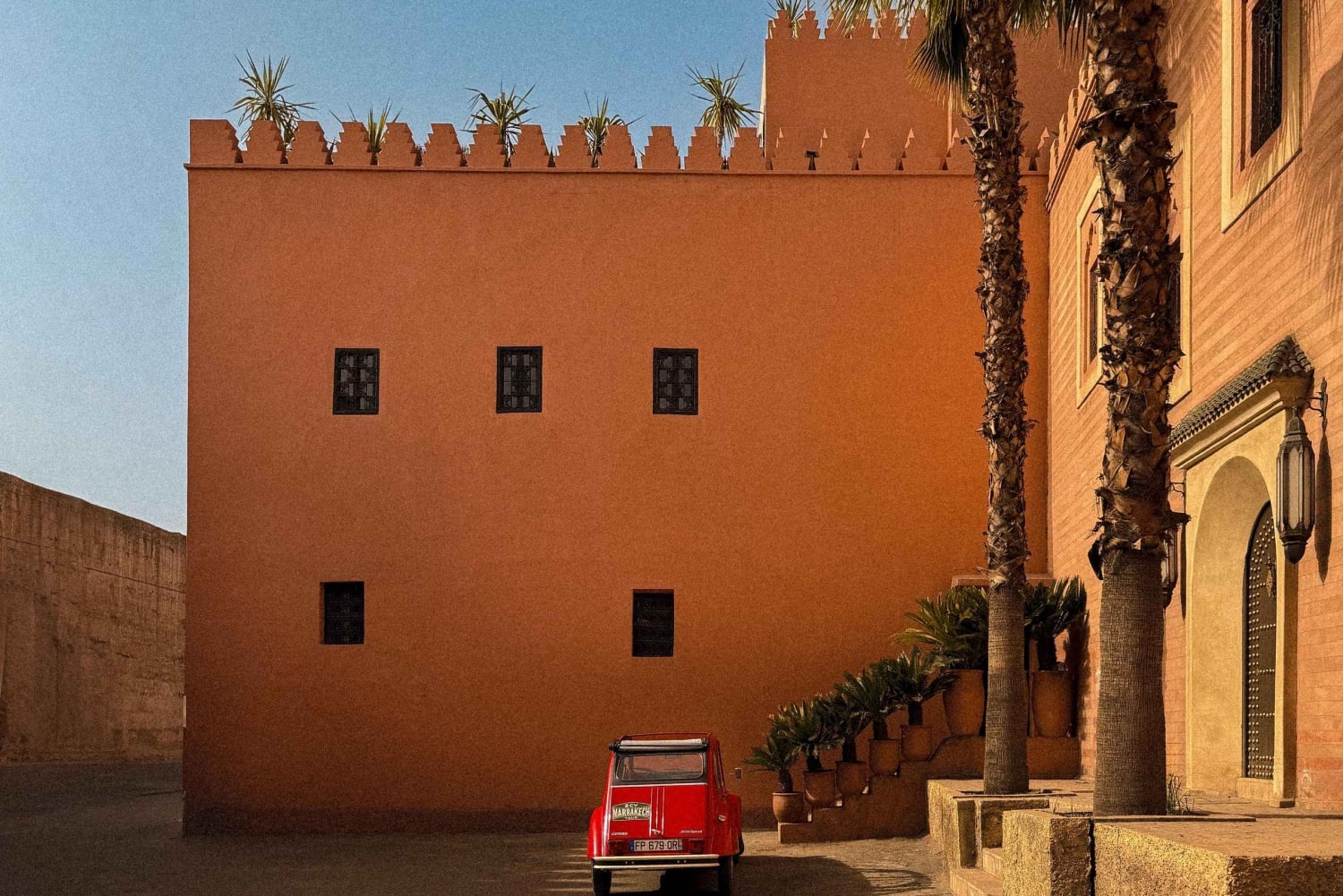 Marrakesh: privé Citroën 2CV-tour met chauffeur