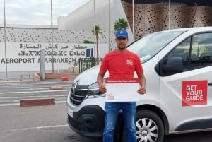 Privat transport mellem Marrakech Lufthavn RAK og Marrakech