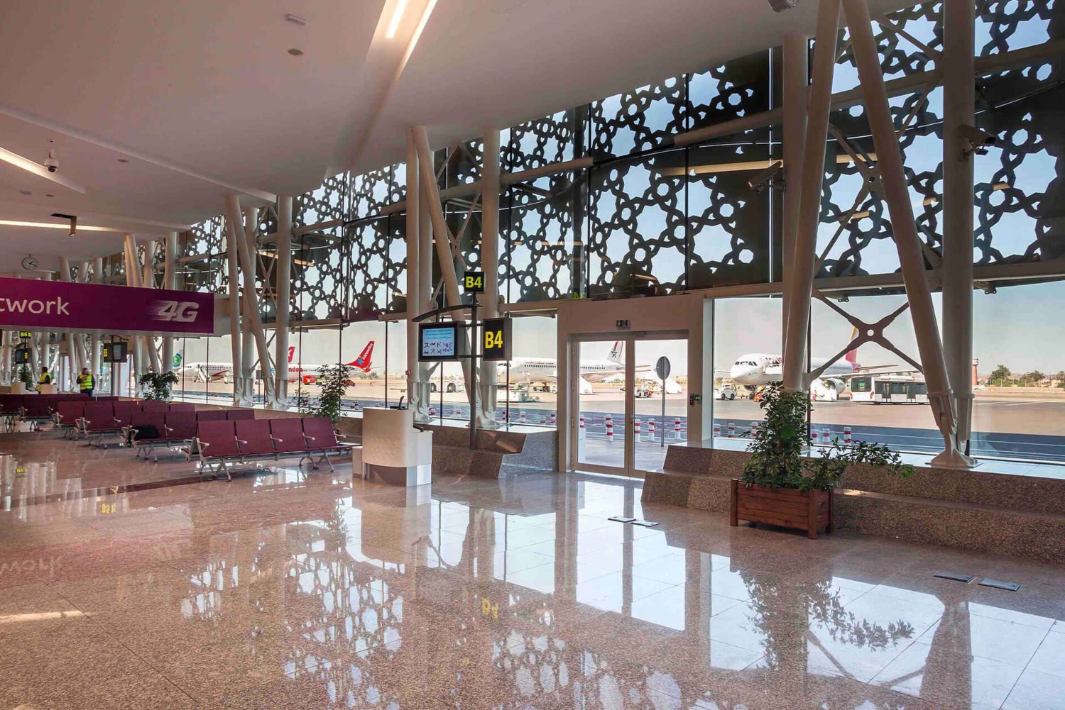 Marrakech: Privat transport fra eller til RAK Menara lufthavn