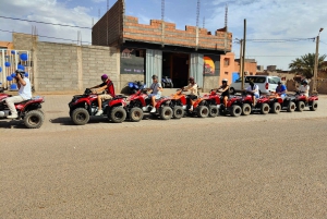 Marrakech: Quad-aktivitet i Palmeraie med tepause