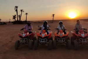 Marrakech: Quad activity in the Palmeraie with Tea break