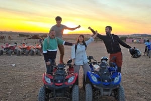 Marrakech: Quad-Aktivität in der Palmeraie mit Teepause