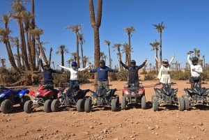 Marrakech: Quad-Aktivität in der Palmeraie mit Teepause