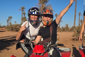 Marrakech: Quad-Aktivität in der Palmeraie mit Teepause