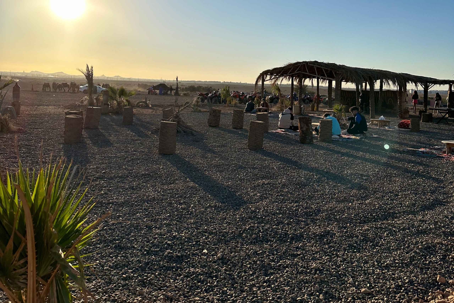 Marrakech: quad Adventure at the Dunes of the palmery desert
