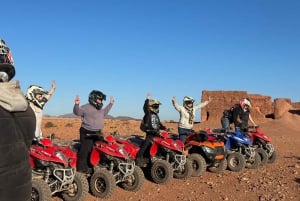 Marrakech: Aventura de quadriciclo nas dunas do deserto de palmeiras