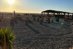 Marrakech: quad Adventure at the Dunes of the palmery desert