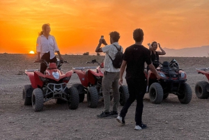 Marrakech: quad Adventure at the Dunes of the palmery desert