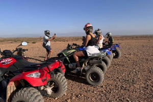 Marrakech: Quadavontuur in de woestijn met uitzicht op de palmentuin