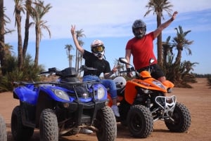 Marrakech: Quad-Bike-Abenteuer im Palmenhain und Jbilat