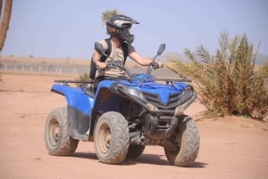 Marrakech : Aventure en quad dans la palmeraie et à Jbilat
