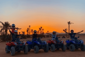 Marrakech: Quad en kamelenrit met thee