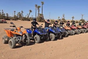 Marrakech: Quad en kamelenrit met thee