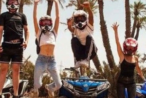 Heldag i Agafyöknen, lunch och simning med Quad