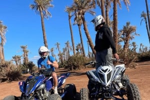 Marrakech : Quad Excursion In The Palm Grove & Jbilet Desert