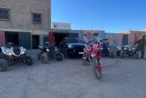 Marrakech : Quad Excursion In The Palm Grove & Jbilet Desert