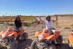 Odkryj palmowy gaj Marrakeszu na quadach