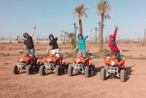 Odkryj palmowy gaj Marrakeszu na quadach