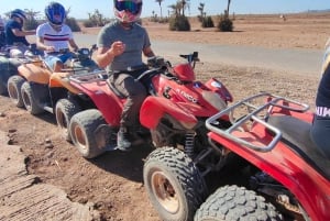 Marrakech - en tur Fyrhjulingstur till Palm Oasis och Jbilatöknen