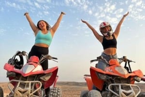 Marrakech: Agafay desert Quad Biking with Dinner show