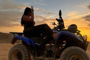 Marrakech: Agafay desert Quad Biking with Dinner show