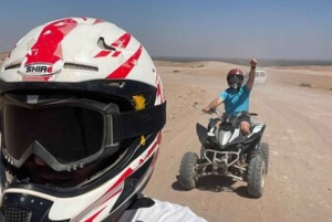 Marrakech: Agafay desert Quad Biking with Dinner show