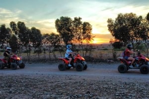 Marrakech:quad excursion at Jbilet desert with Moroccan tea